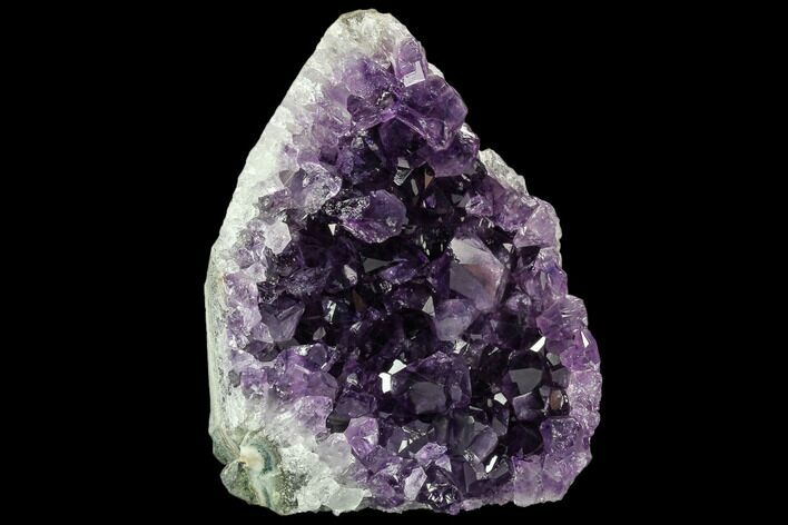 Dark Purple, Amethyst Crystal Cluster - Uruguay #123796